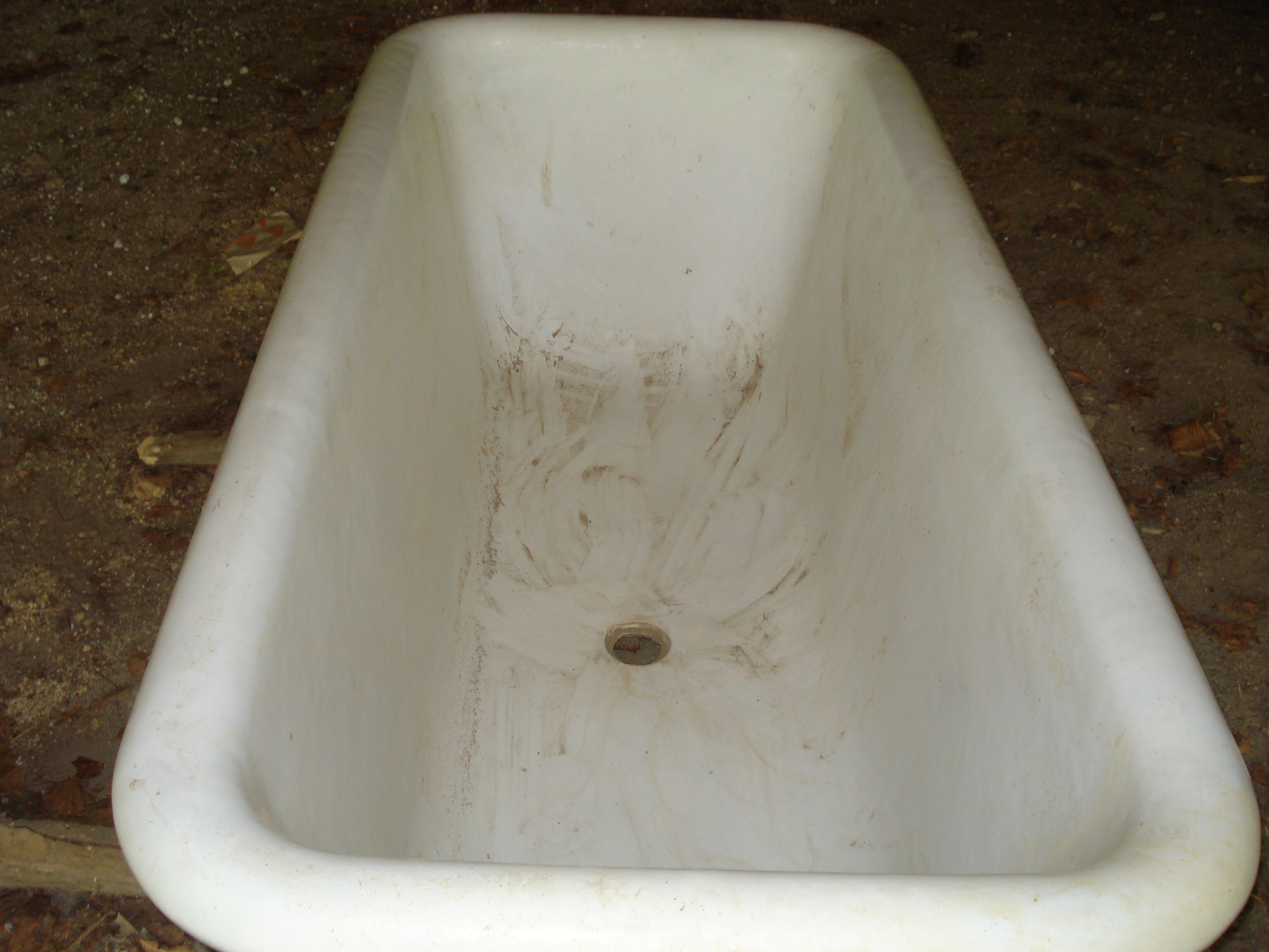 Cast iron lion's feet bathtub