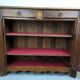 Antique sideboard two oak doors