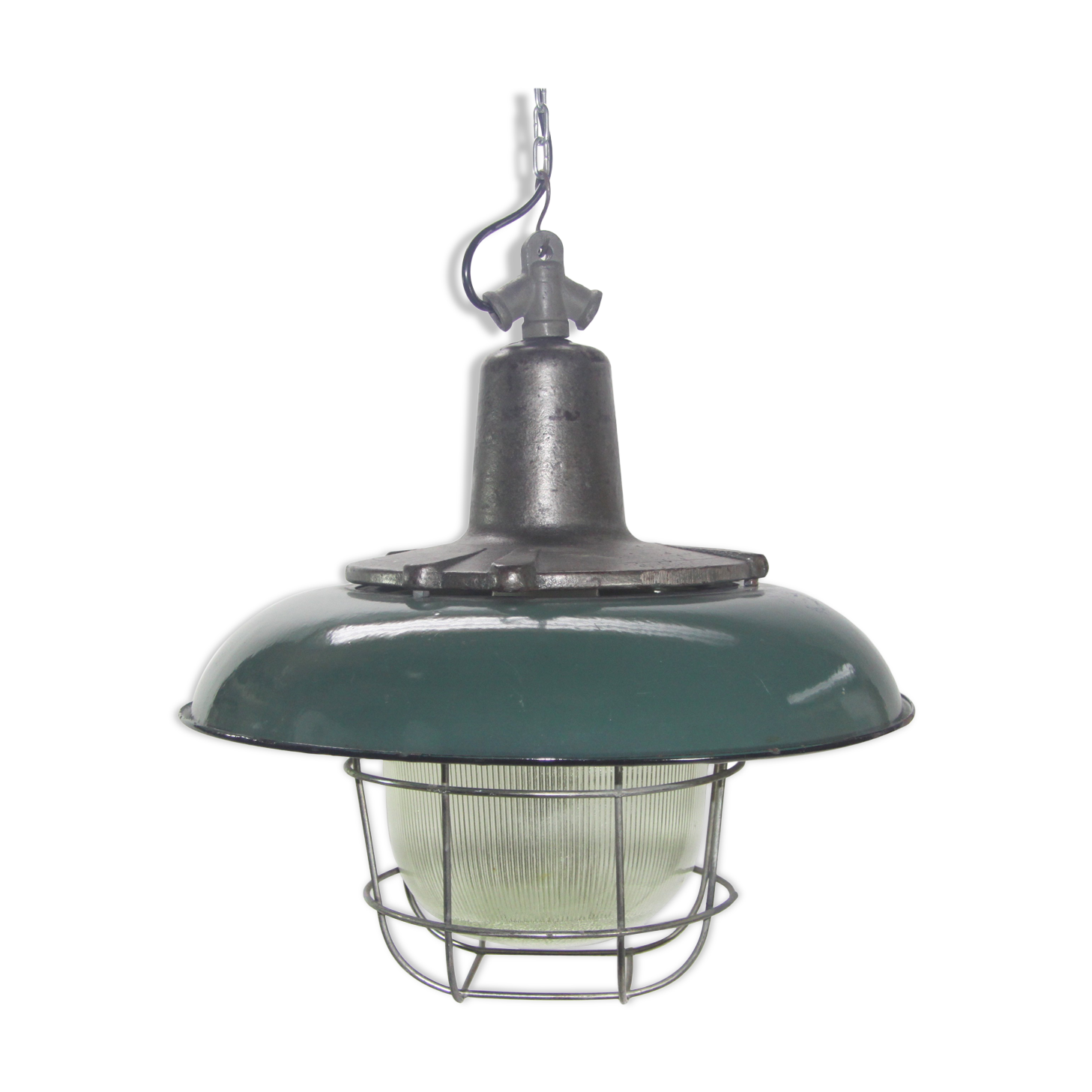 Enameled industrial lamp , 1950
