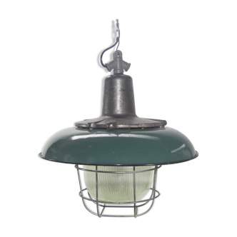 Enameled industrial lamp , 1950
