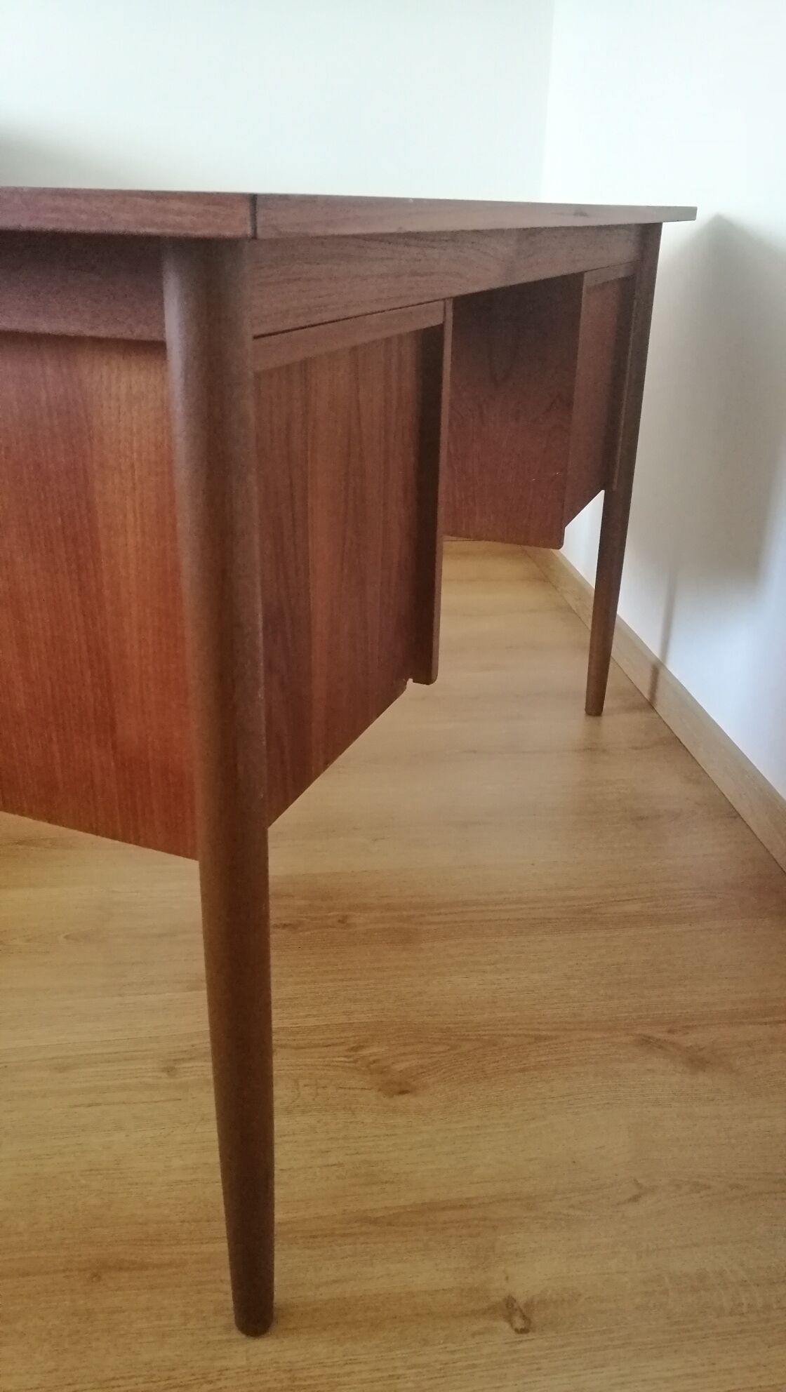 Vintage Scandinavian teak desk 60