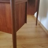 Vintage Scandinavian teak desk 60