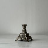 Large metal table candle holder
