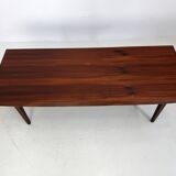 Beautiful compact design coffee table made of rosewood from the 1960s.