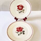 Serving plates, Germaine model, Badonviller