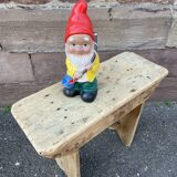 Farmhouse bench made of natural fir 1930s