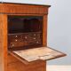 Former secretary in elm with a marble top, France, 19th century.