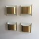 Set de 4 appliques Staff Dieter Witte 1970