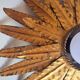 Wall lamp, metal sun ceiling light