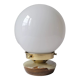 Onyx lamp and opaline wall lamps