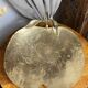 Grande coupe en laiton, en forme de pomme 