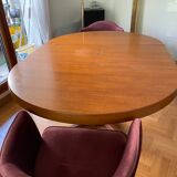 Scandinavian Baumann model table in solid walnut