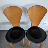 Pair of Calligaris Italian postmodern design chairs