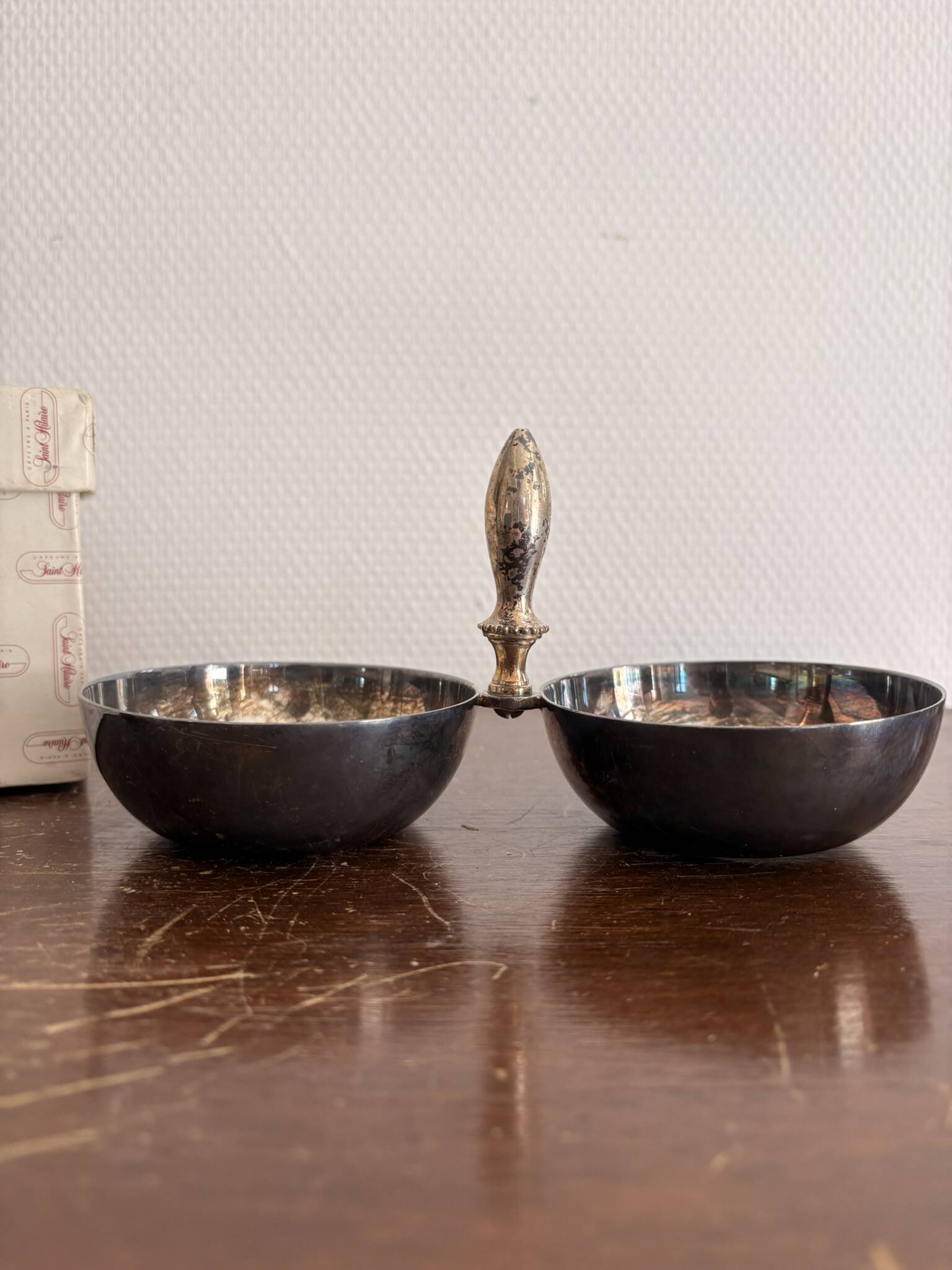 Mendiant Serviteur Plate Service Aperitif Silver-Plated Saint Hilaire