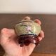 Antique Box Pot Lid Cloisonné Chinese Peony Jewellery Cosmetic