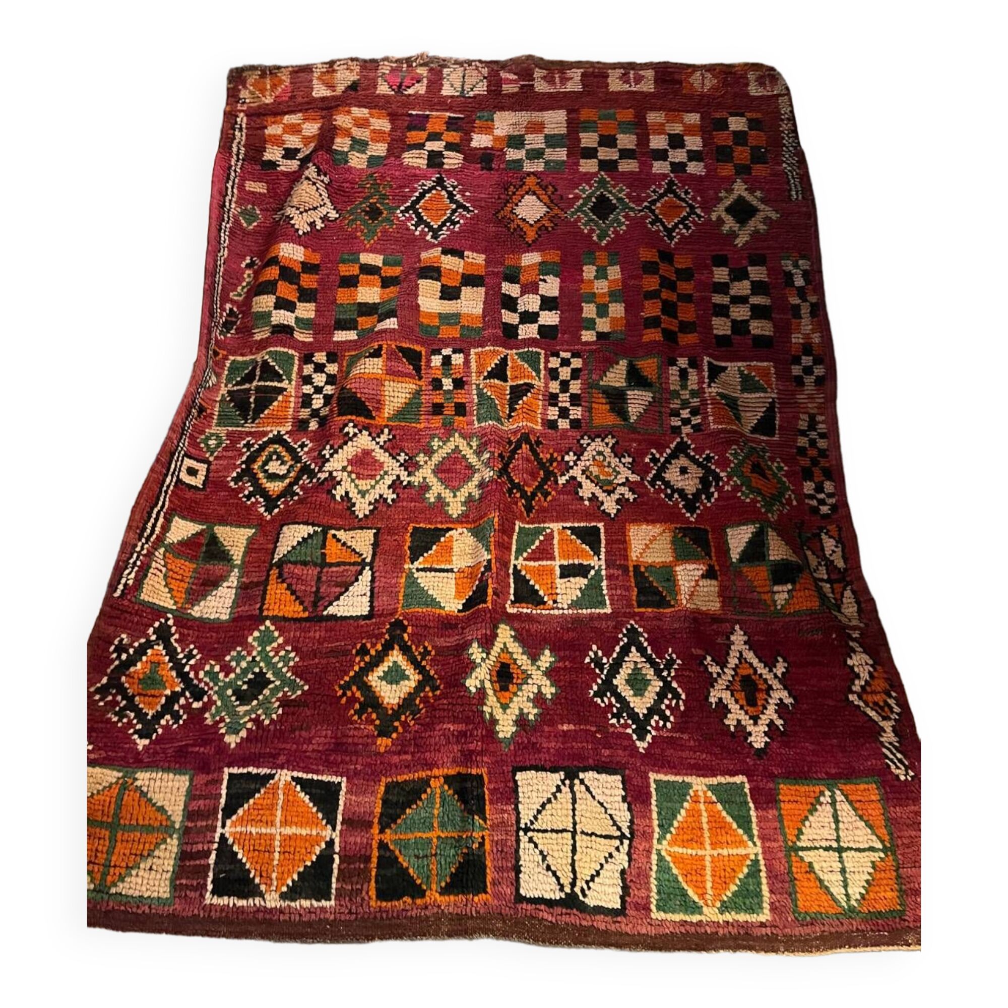 Vintage Berber rug