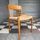 Set of 4 Møller 75 chairs in oak