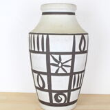 Floor vase 40cm, West Germany ceramics