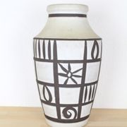 Vase de sol 40cm, céramique West Germany
