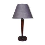 Art deco wooden lamp