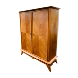 1950 compass foot cabinet