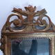 Miroir à fronton XVIIIeme siècle époque Louis XVI