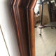 Miroir fenêtre en bois