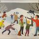 Affiche scolaire 1966 Nathan