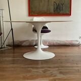 Saarinen table Knoll vintage 137 cm white marble