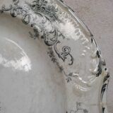 Hollow earthenware dish by Gien