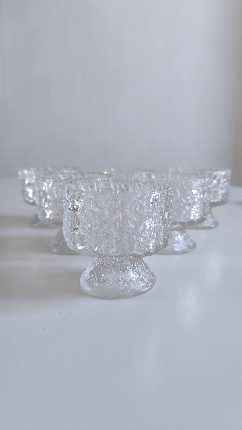 Set of 6 dessert bowls by Tapio Wirkalla