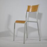 Vintage French School Chairs