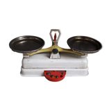 Small household scale with weight