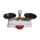 Small household scale with weight