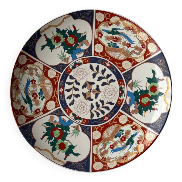 Grand plat asiatique XXeme siècle