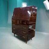 Vintage wooden wardrobe / secretary / chest of drawers