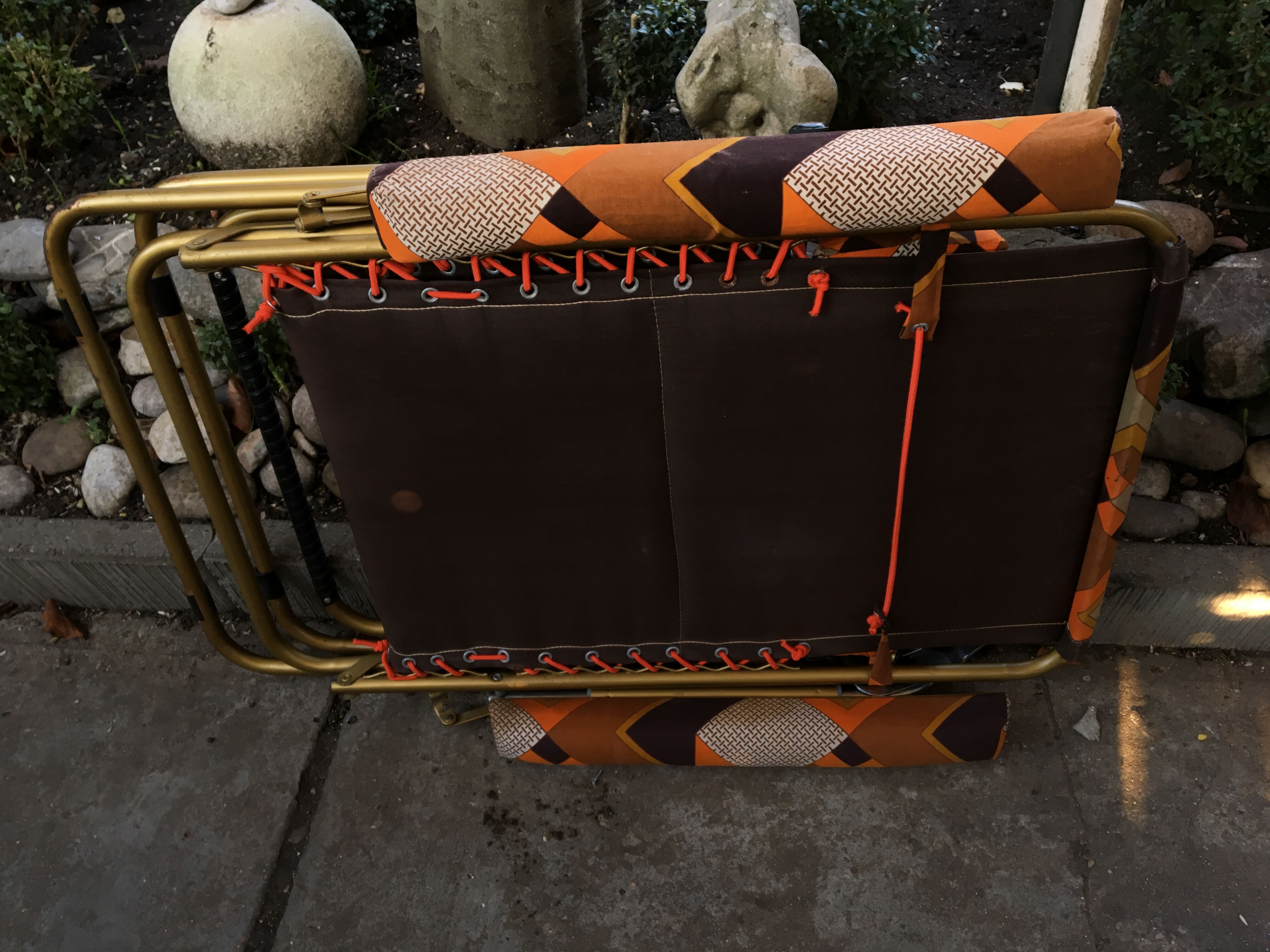 Transat Starlax Lafuma vintage 70s