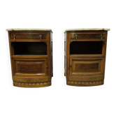 Pair of Art Deco bedside tables