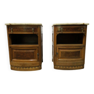 Pair of Art Deco bedside tables