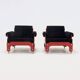 Rare Set of 2 ‘t Spectrum ‘SZ85’ Lounge Chairs by Jan Pieter Berghoef 1960s