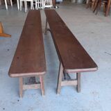 Pair of benches