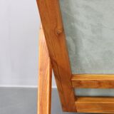1960s Kozelka and Kropacek Restored Pair of Oak Armchairs, Rare Model
