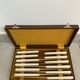 Box of 12 Art Deco stainless steel knives