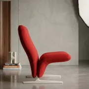 Concorde chaise lounge by Pierre Paulin for Artifort, 1970s