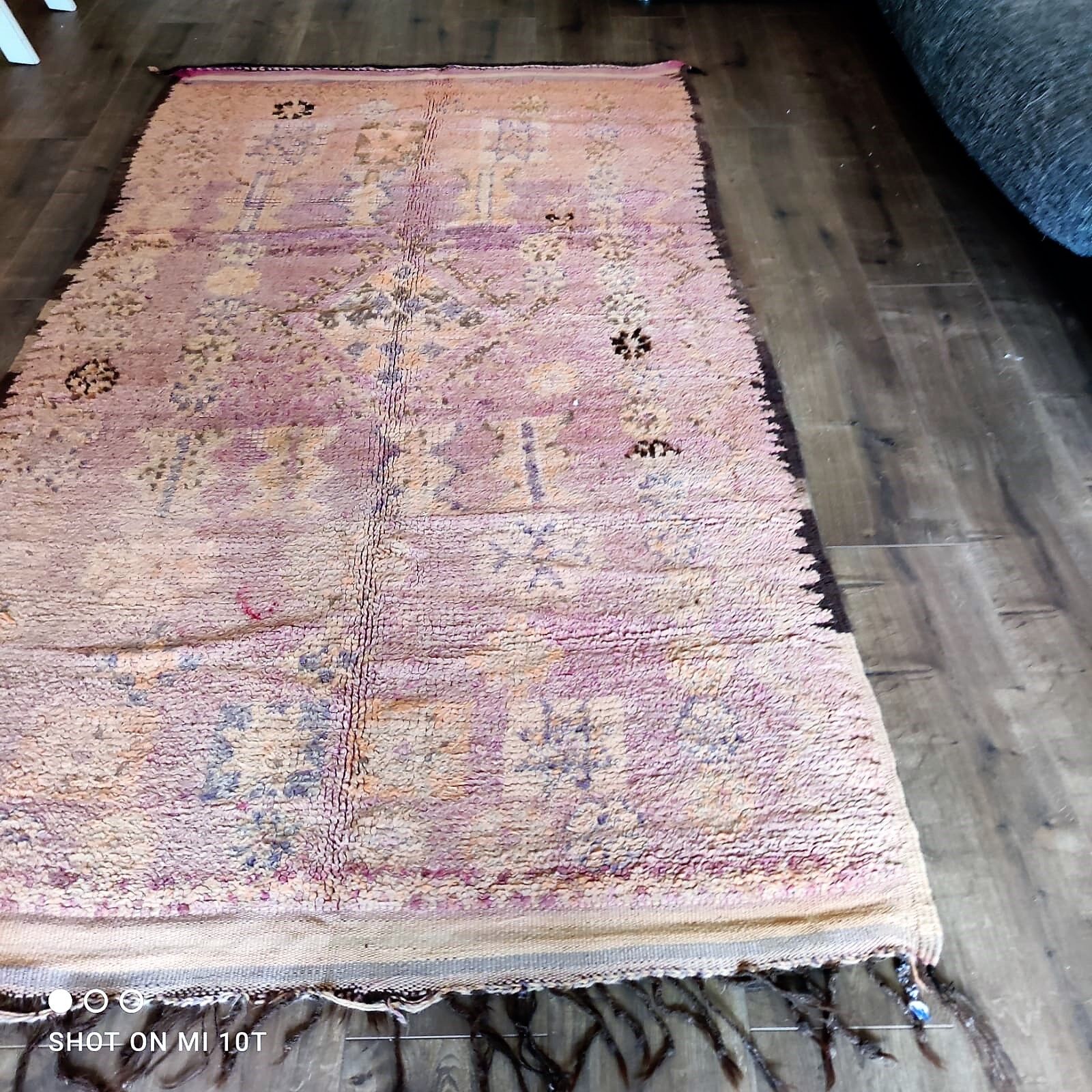 Tapis berbere beni mguild 2m35 sur 1m20