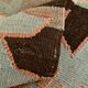 5x8 Blue & Brown Turkish Vintage Kilim Rug, 153x235Cm SK 35166