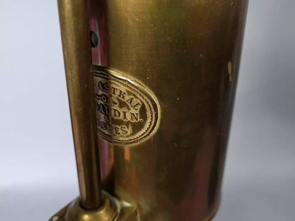 Old gaudin lamp in nîmes electrified good condition s849