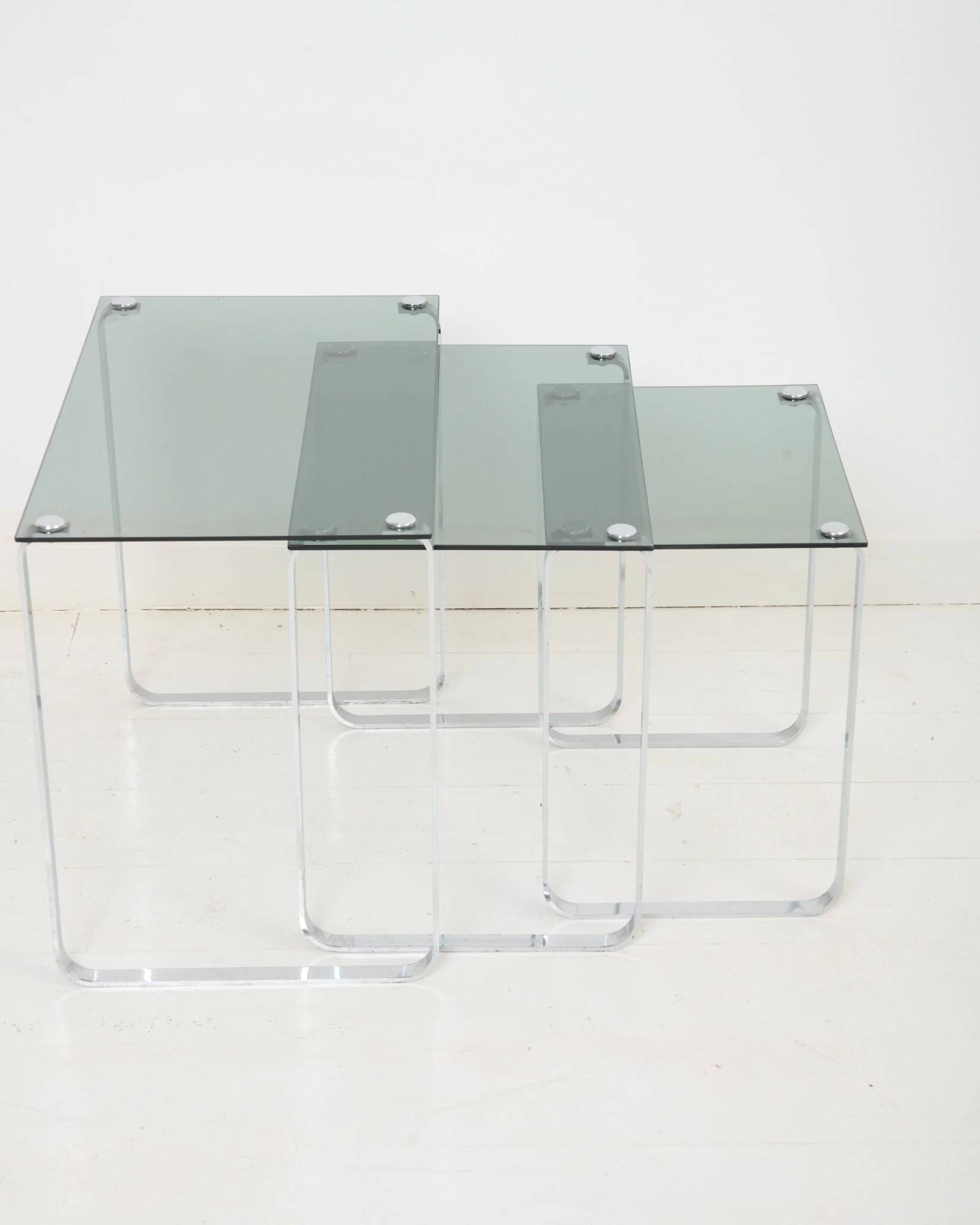 Nest tables, Roche Bobois, France, 1970