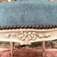 Louis XV chair, 18th century in carved wood decorated with flowers
