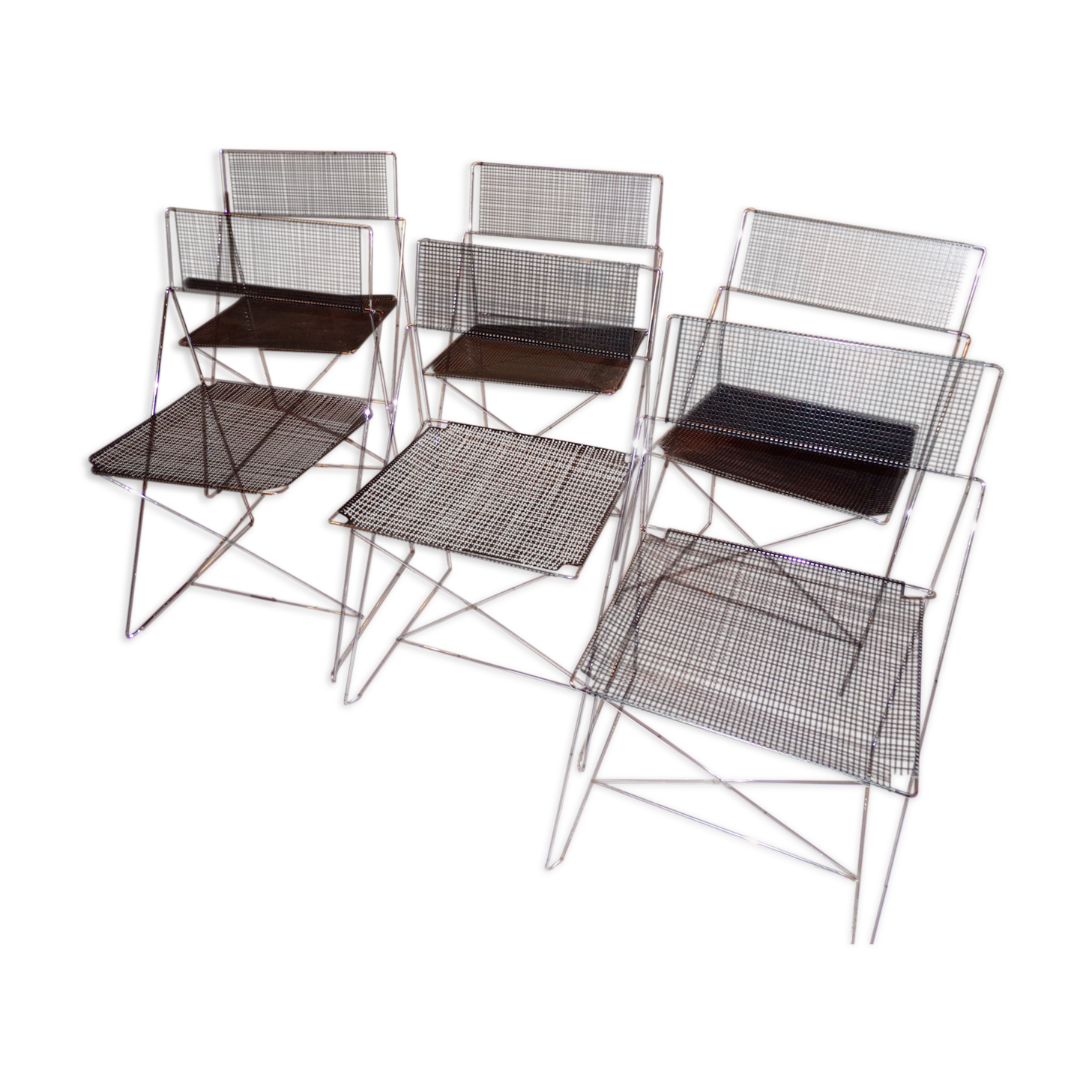 Vintage Nuova X-line chair